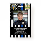 Police Officer Custom Photo Logo Law Enforcement