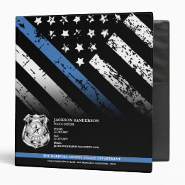Police Officer Department Logo Law Enforcement Binder