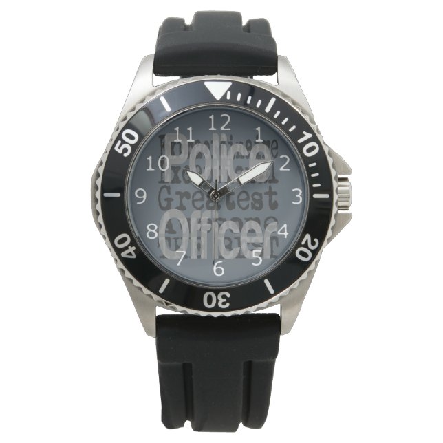 Police Officer Extraordinaire Watch (Front)