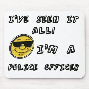 Police Officer Mouse Pad