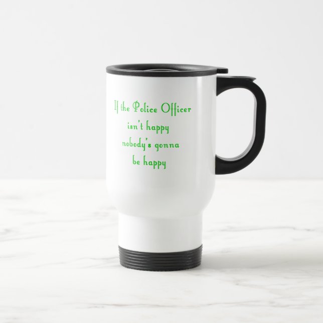 Police Officer Mug (Right)