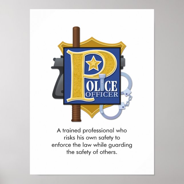 “Police Officer” Poster (Front)