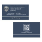 Police Officer QR Code Business Card