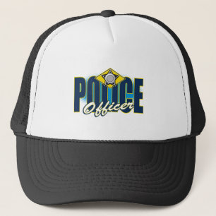 Police Officer Trucker Hat