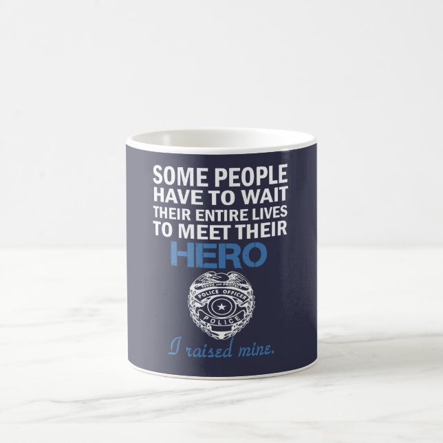Police Officer's Mom Coffee Mug (Center)