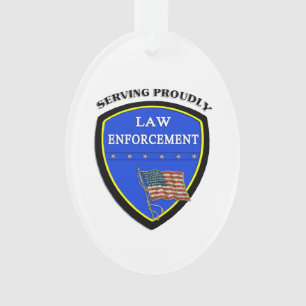 Police Ornement de Noël de la police