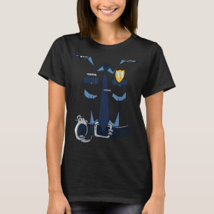 Police Outfit Kids 11th Birthday Boy Girl 11 Years T-Shirt