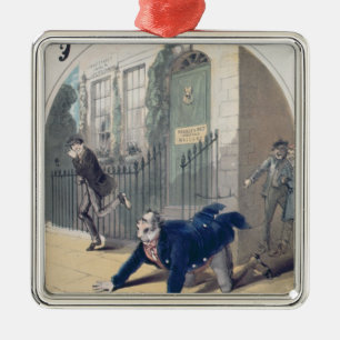 Police! Police! Song Book Cover, c.1865 Metal Ornament