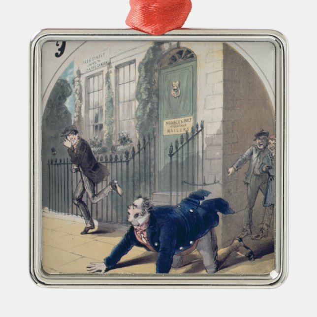 Police! Police! Song Book Cover, c.1865 Metal Ornament (Front)
