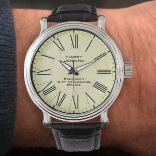 Police Sergeant Commemorative Watch