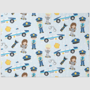 Police Series Design 1 Tissue Paper