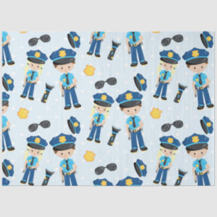 Police Series Design 4 Tissue Paper