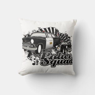 Police Squad Throw Pillow