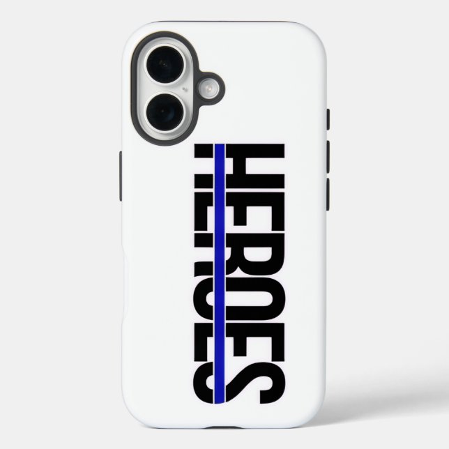 police support phone case (Back)