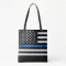 Police Thin Blue Line American Flag Add Name