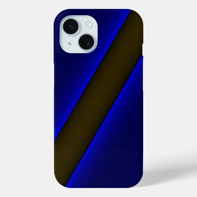 Police Thin Blue Line Case-Mate iPhone Case (Back)