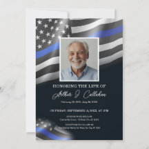 Police Thin Blue Line Celebration of Life Photo