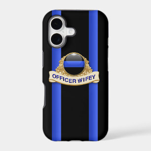 Police Thin Blue Line - Officer Wifey Tough Xtreme