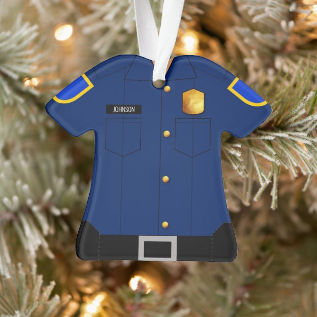 Police Uniforme Navy Blue Profession (Arbre)