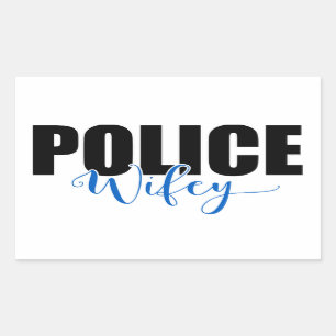 Police Wifey Sticker