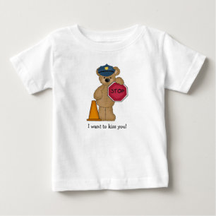 Policeman Teddy Bear T-Shirt
