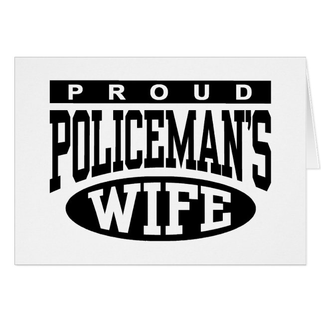 Policeman's Wife (Front Horizontal)