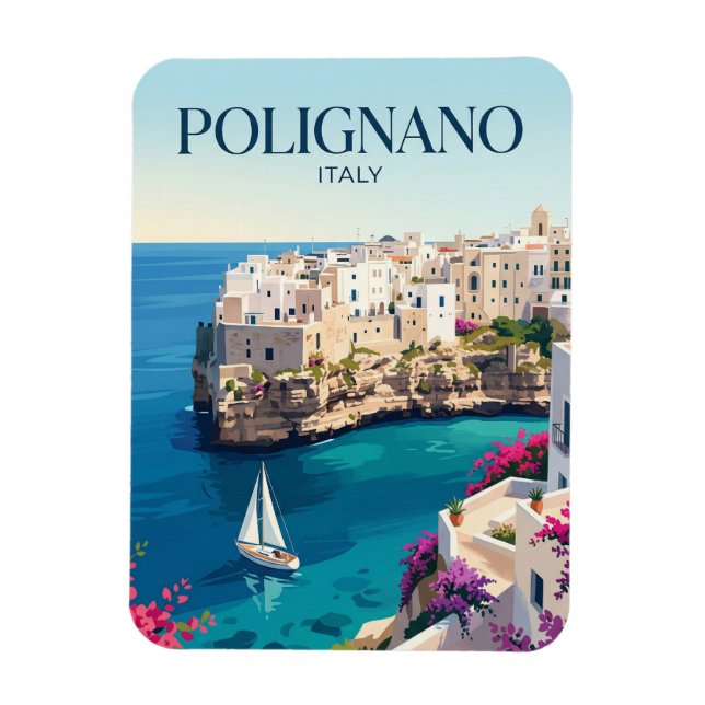 Polignano a Mare Italy Magnet (Vertical)