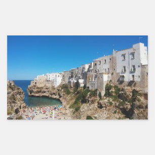 Polignano Mare Bari Italy beach landmark architect Sticker