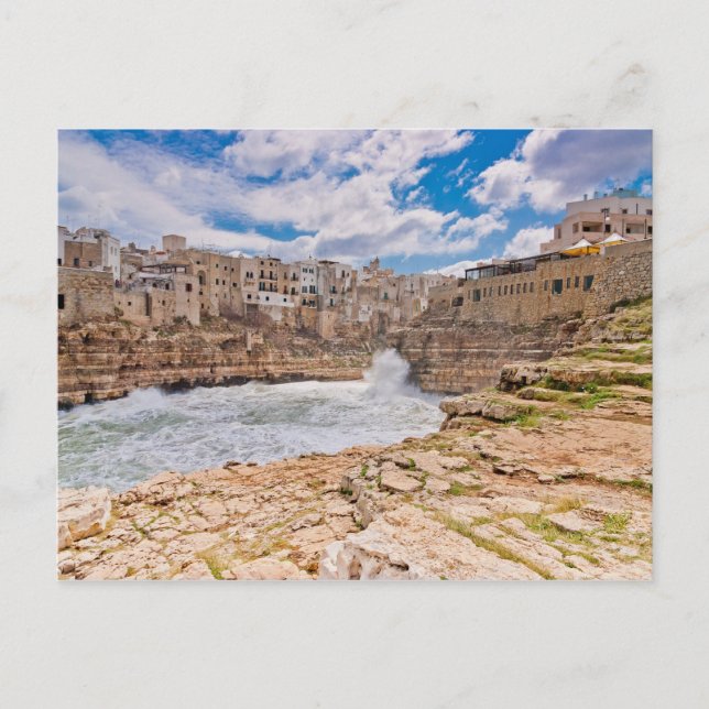 Polignano, south of Italy Postcard (Front)
