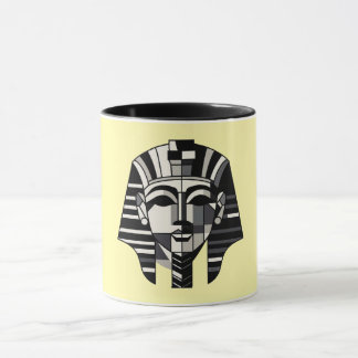 Poligonal Tutankamon mask Mug