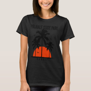 Polihale State Park Hawaii Surfing Surfboarding T-Shirt