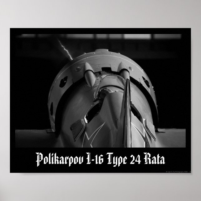 Polikarpov I-16 Type 24 Rata Poster (Front)