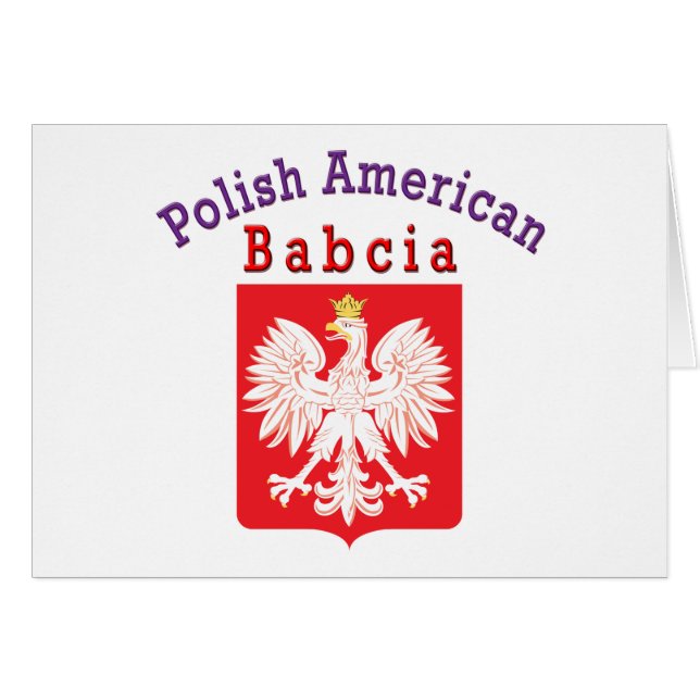 Polish American Babcia (Front Horizontal)
