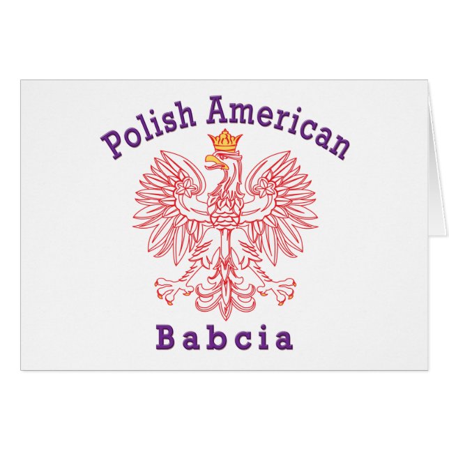 Polish American Babcia (Front Horizontal)