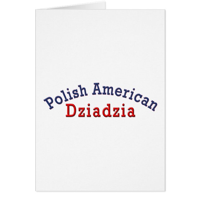 Polish American Dziadzia (Front)