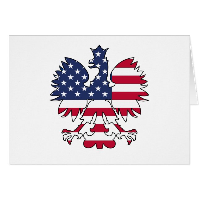 Polish American Eagle (Front Horizontal)