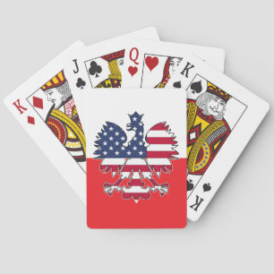 Polish American Eagle Playing Cards