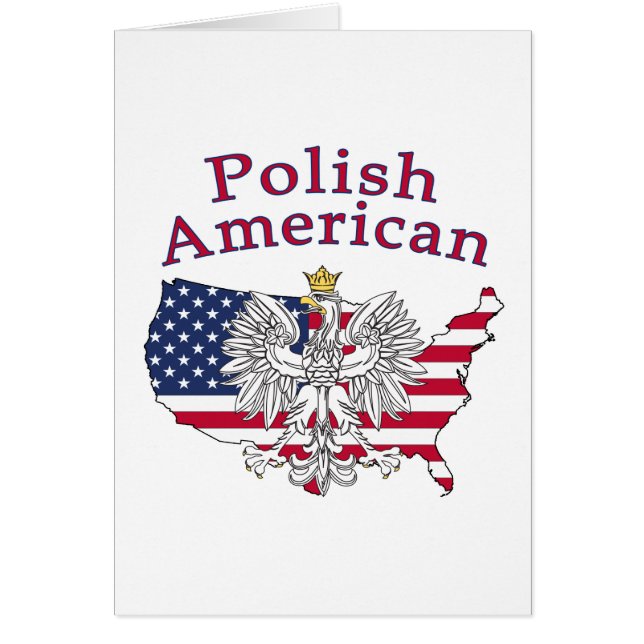 Polish American Map (Front)