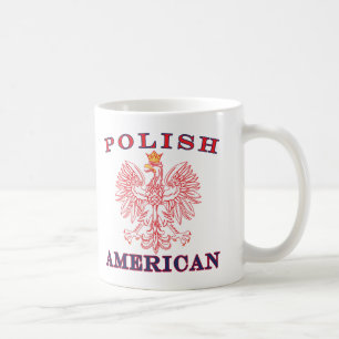 Polish American Red Eagle Coffee Mug