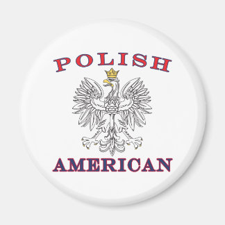 Polish American White Eagle Magnet