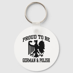Polish And German Keychain