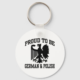 Polish And German Keychain