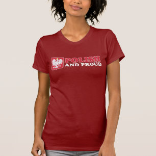 Polish And Proud With White Eagle ON DARK T-Shirt