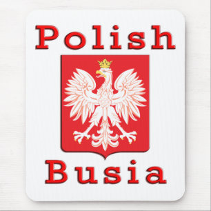 Polish Busia Eagle Mouse Pad