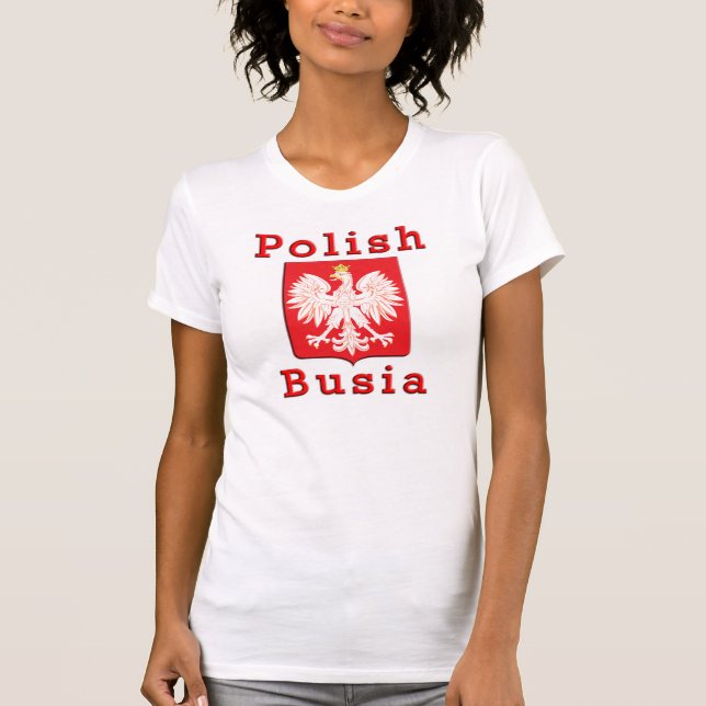 Polish Busia Eagle T-Shirt (Front)
