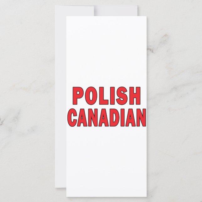 Polish Canadian (Front)