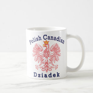 Polish Canadian Eagle Dziadek Coffee Mug