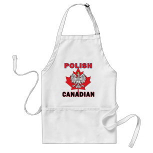 Polish Canadian Eagle Leaf Standard Apron