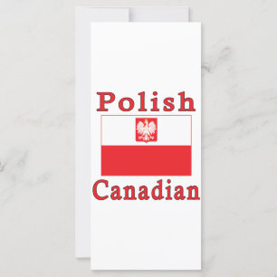 Polish Canadian Falcon Flag