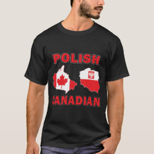 Polish Canadian Maps T-Shirt